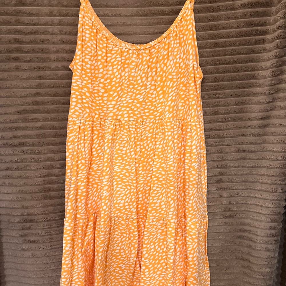 Old Navy Orange Summer Dress